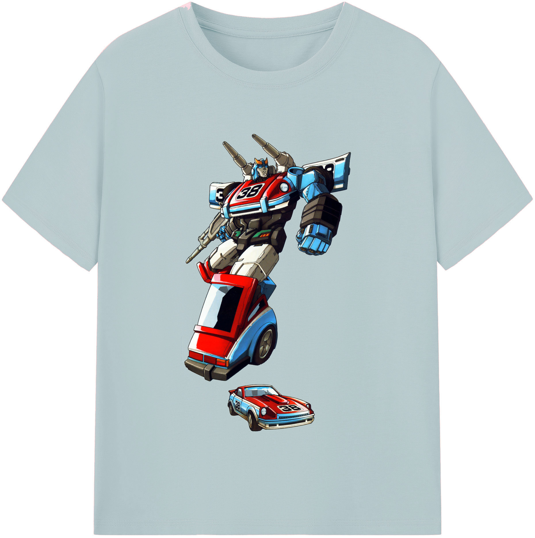 （画像用）  綿100％半袖Tシャツ（フロントプリント）